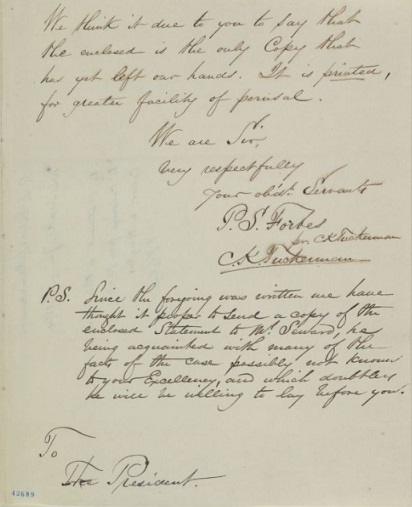 [Image: Letter to Abraham Lincoln signed by C.K. Tuckerman.jpg]